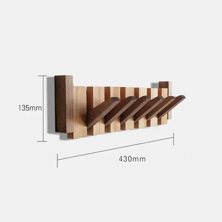 Wooden Piano Coat Rack for the Entryway