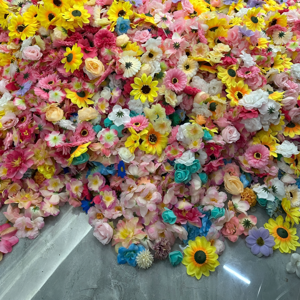 100-Piece Artificial Flower Garland
