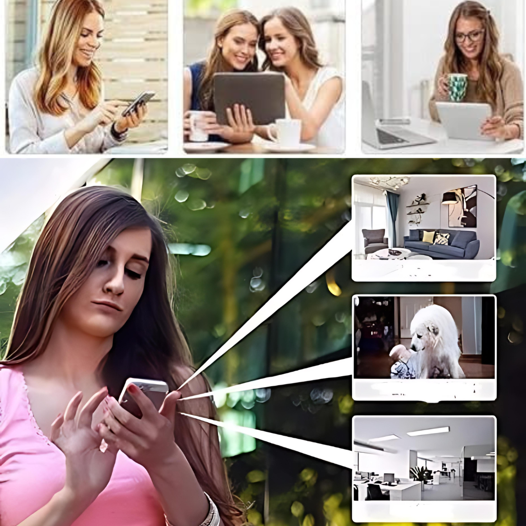 1080P WiFi Mini Security Camera with App Control