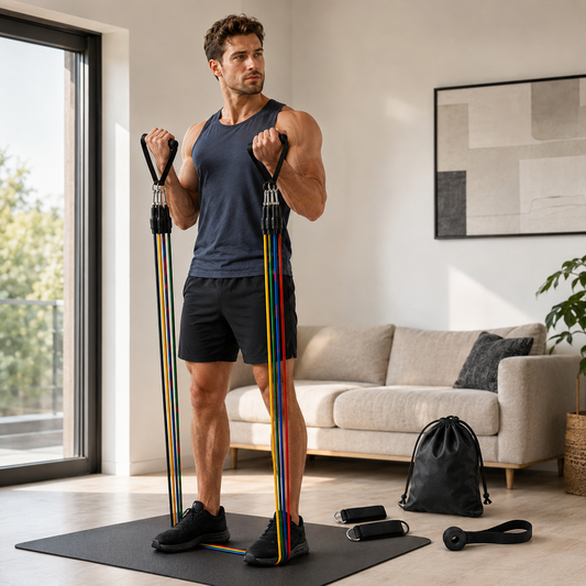 11-Piece Resistance Band Set