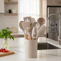 12-Piece Heat-Resistant Silicone Kitchen Utensil Set