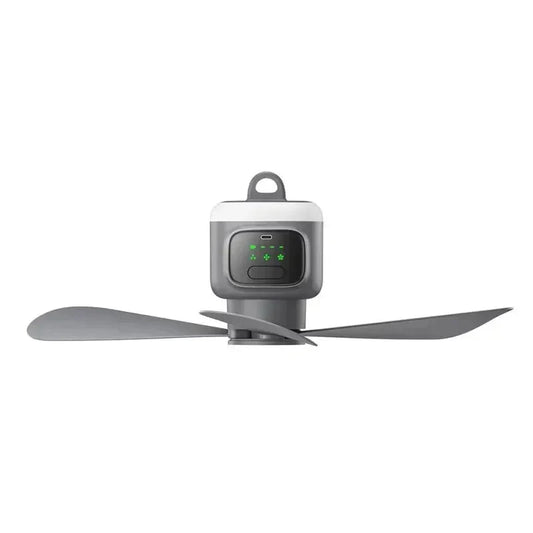 12000 MAh Portable Ceiling and Camping Fan – Outdoor Air Circulator and Cooling Fan for Tents