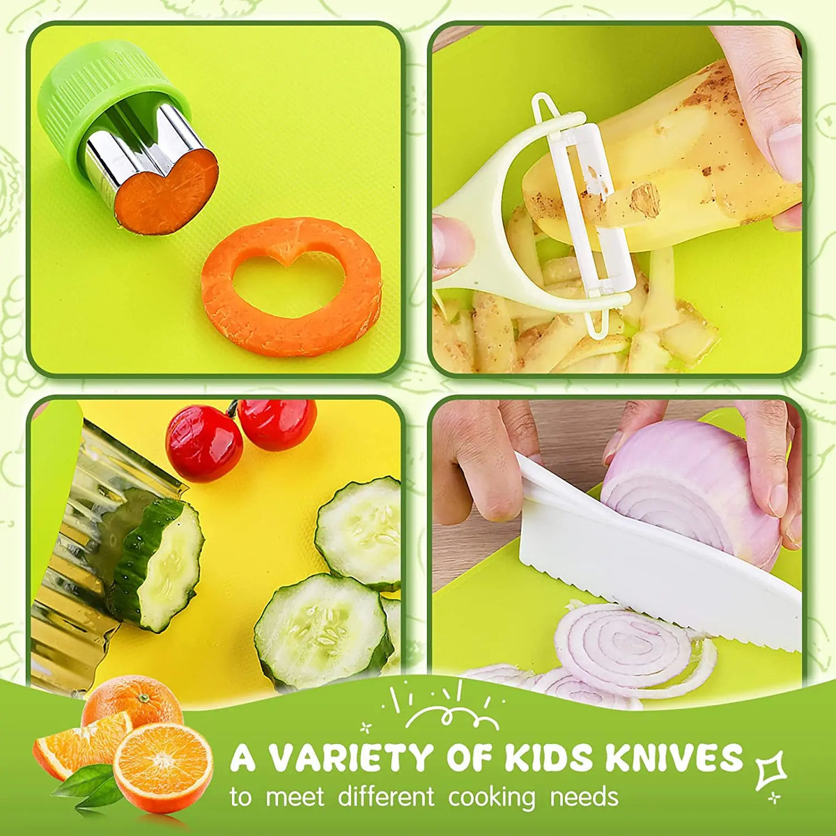 13-Piece Montessori Kitchen Tool Set