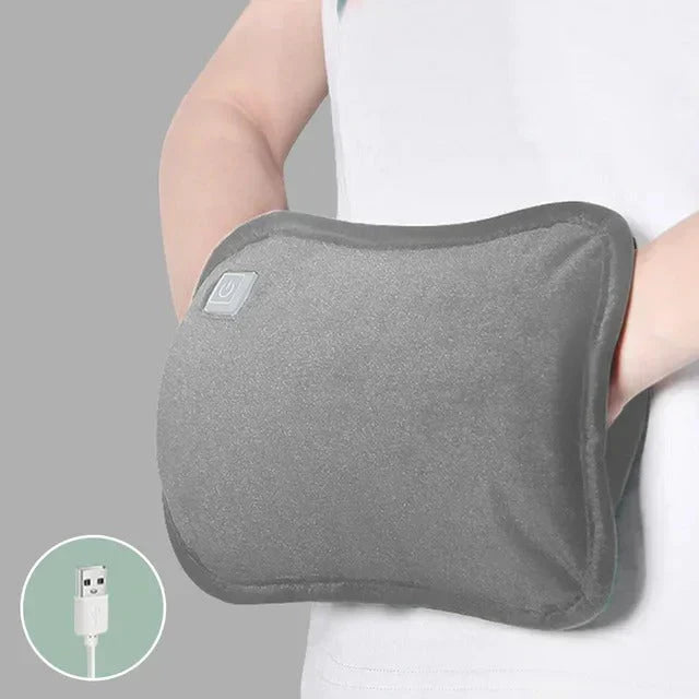 2-In-1 Electric Hand Warmer and Power Bank with USB Charging