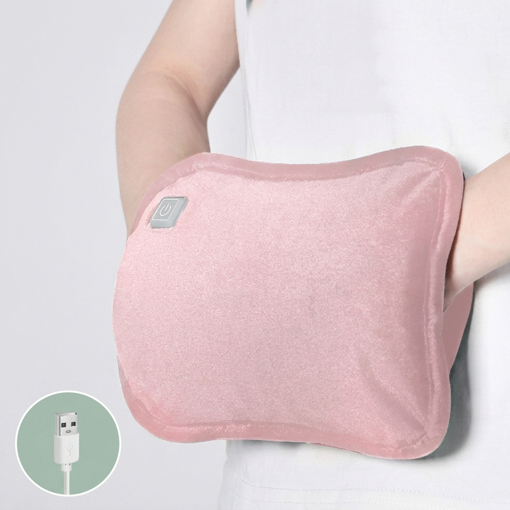 2-In-1 Electric Hand Warmer and Power Bank with USB Charging