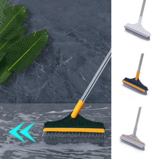 2-In-1 Floor Scrub Brush, Multifunctional Cleaning Brush