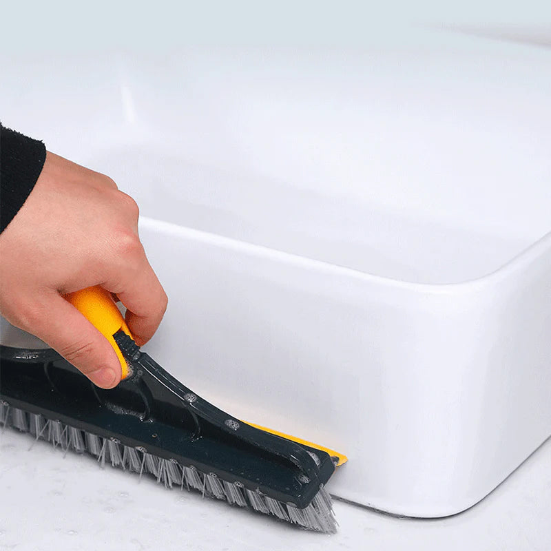 2-In-1 Floor Scrub Brush, Multifunctional Cleaning Brush