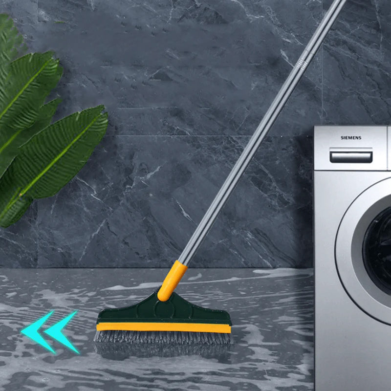 2-In-1 Floor Scrub Brush, Multifunctional Cleaning Brush