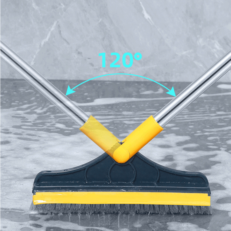 2-In-1 Floor Scrub Brush, Multifunctional Cleaning Brush