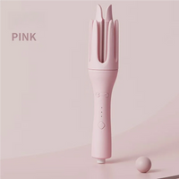 2-In-1 Rotating Hair Curler & Straightener | Tourmaline Ceramic | 3.1 cm Diameter