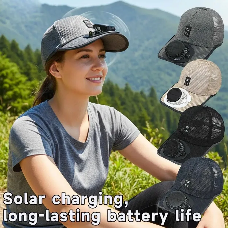 2-In-1 Stylish Fan and Outdoor Cap