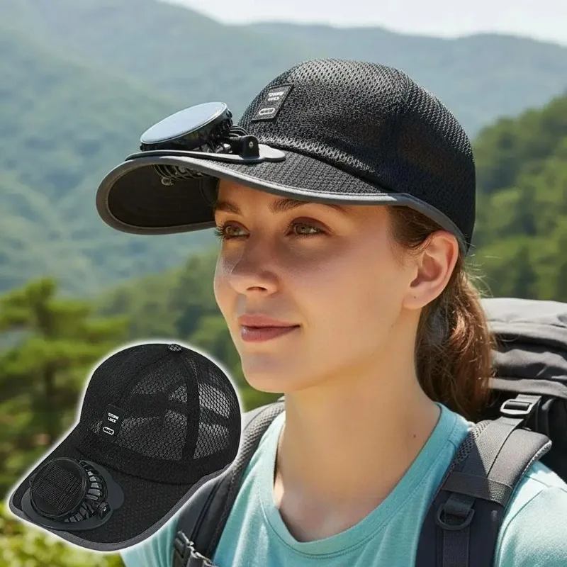 2-In-1 Stylish Fan and Outdoor Cap