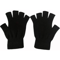 2-Pack Knitted Fingerless Winter Gloves