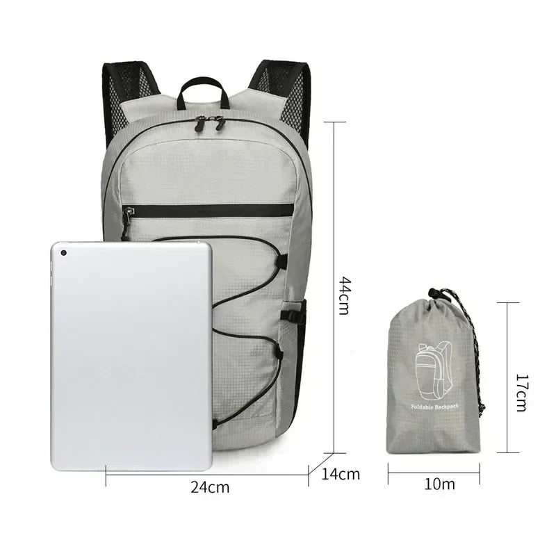 20 L Ultralight & Waterproof Packable Backpack for Travel & Hiking