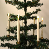 20-Piece Wireless LED Christmas Tree Lights with Remote Control and Clips