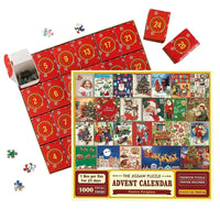 24-Day Christmas Jigsaw Puzzle Advent Calendar