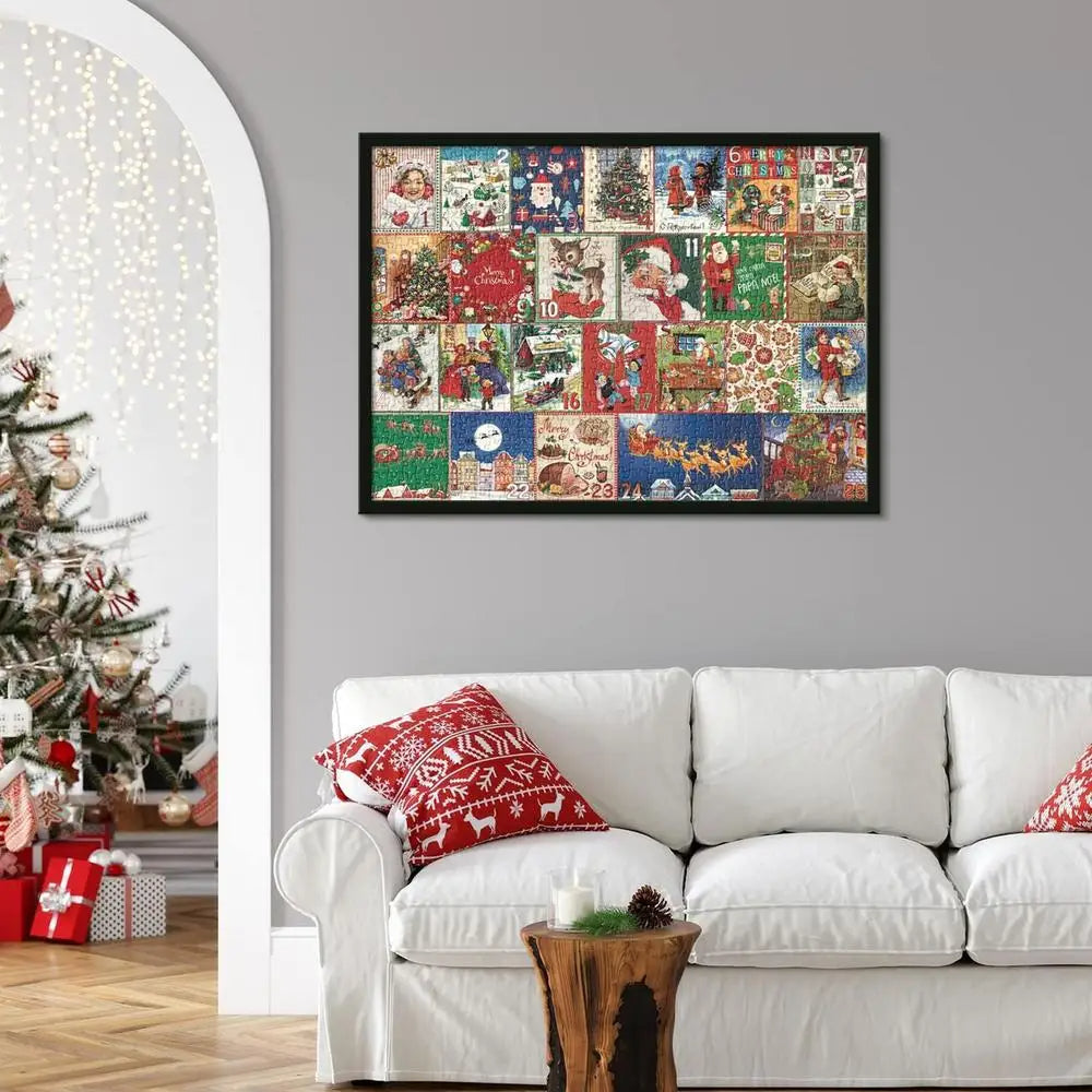 24-Day Christmas Jigsaw Puzzle Advent Calendar