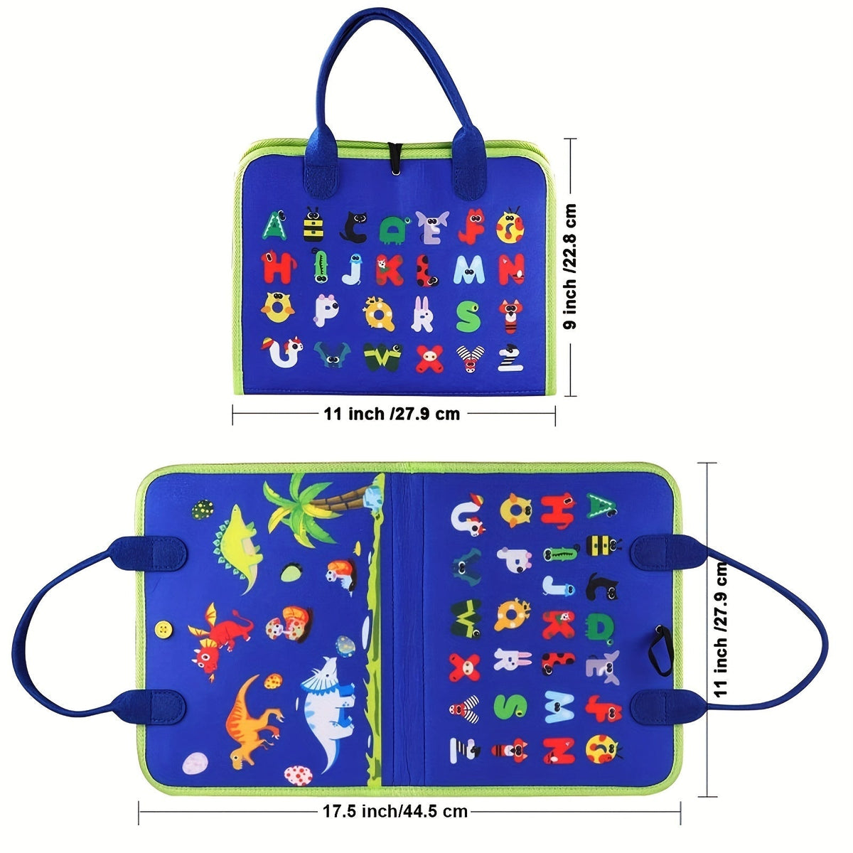 25-In-1 Busy Board - Educational Sensory Toy for Toddlers
