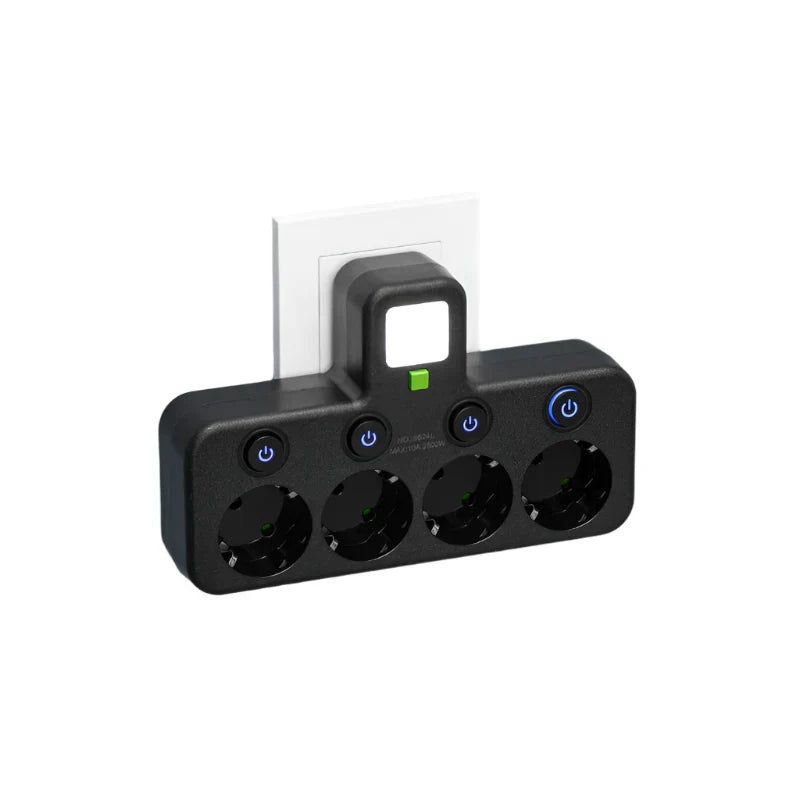 3–4 Outlets + 2× USB & 1× Type-C | 2500 W | Surge Protection & Control Switch