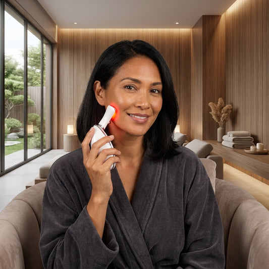 3-In-1 LED Facial Sculpting Device for Visibly Firmer, Radiant and Sculpted Skin