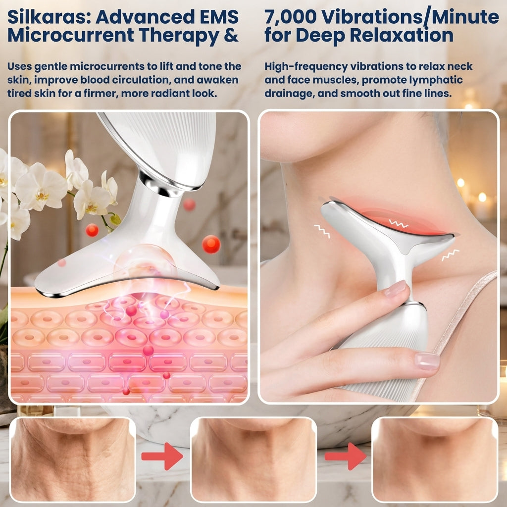 3-In-1 LED Facial Sculpting Device for Visibly Firmer, Radiant and Sculpted Skin