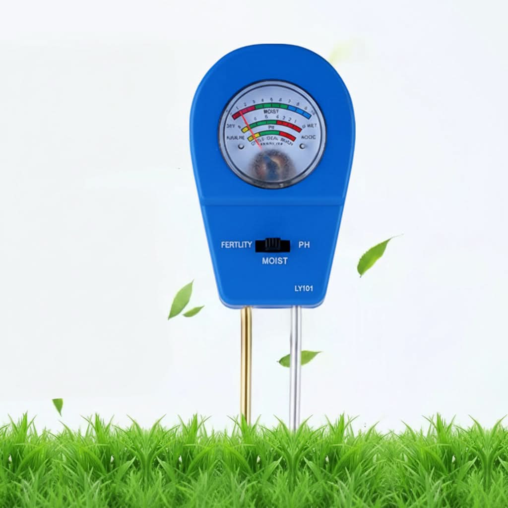 3-In-1 Soil Tester for Moisture, Nutrient Content and pH Value for Healthy Plants