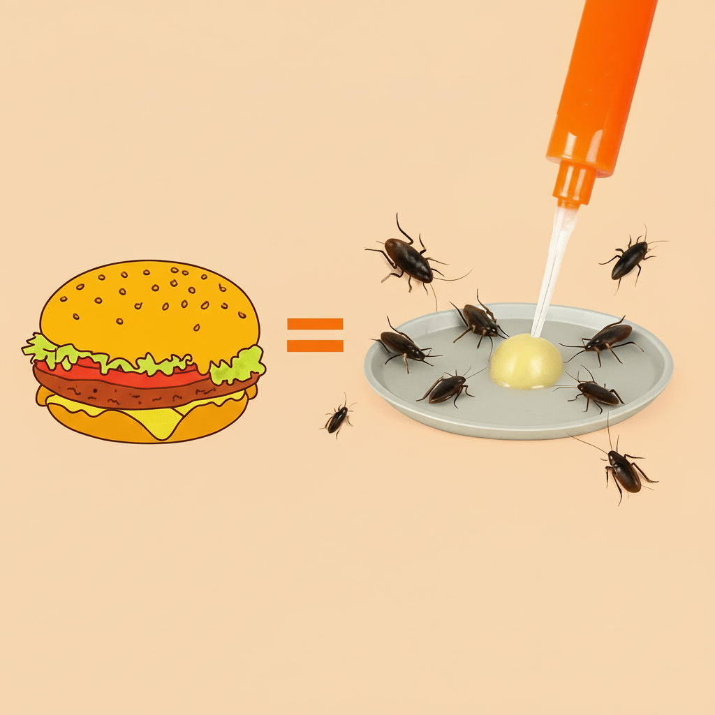 3-Pack Cockroach Bait Gel (10g) for Effective Pest Control