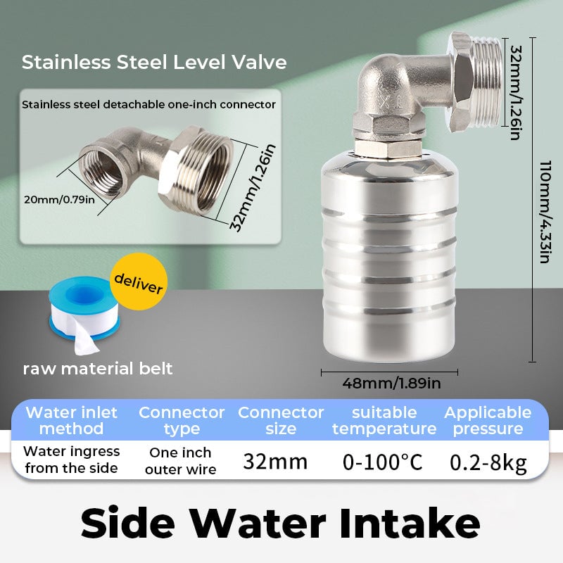 304 Stainless Steel Fully Automatic Mini Float Valve