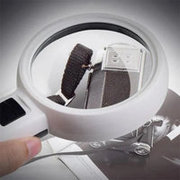 30X Optical Magnifying Glass with LED Light