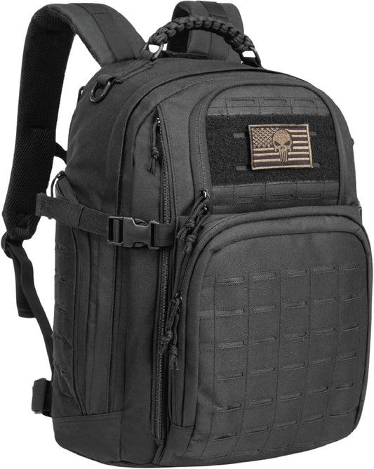 35L Outdoor Tactical Backpack with MOLLE System and Laptop Compartment