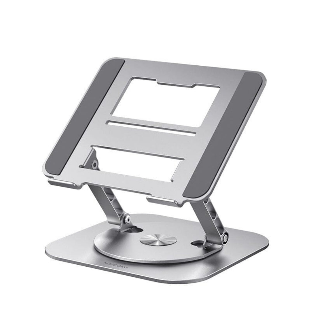 360° Rotating Aluminium Laptop and Tablet Stand Holder