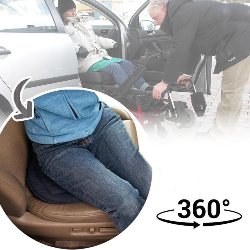 360° Rotating Seat Cushion – Comfortable Swivel Cushion for Car, Office & Home