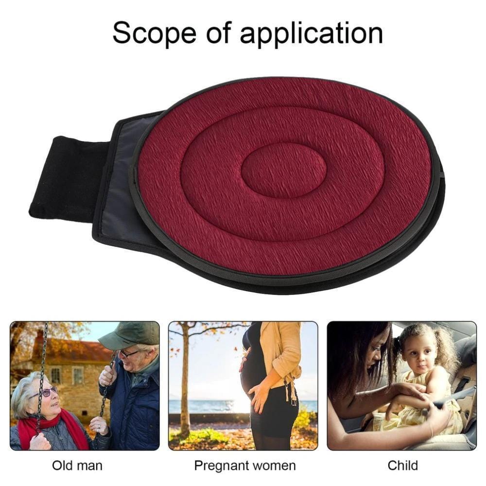 360° Rotating Seat Cushion – Comfortable Swivel Cushion for Car, Office & Home