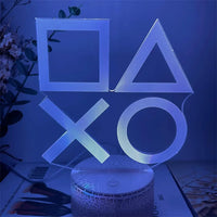 3D Gamer Touch-Control Bedside Lamp