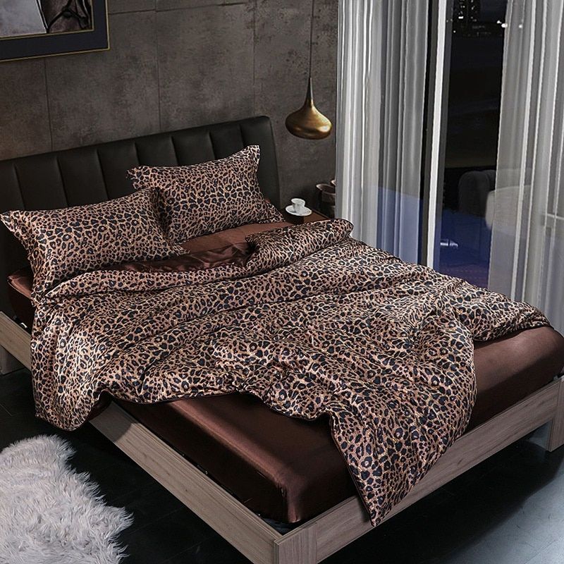 4-Piece Satin Silk Bedding Set
