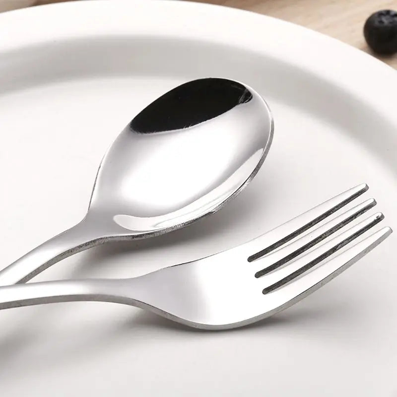 4-Piece Toddler Stainless Steel Utensil Set