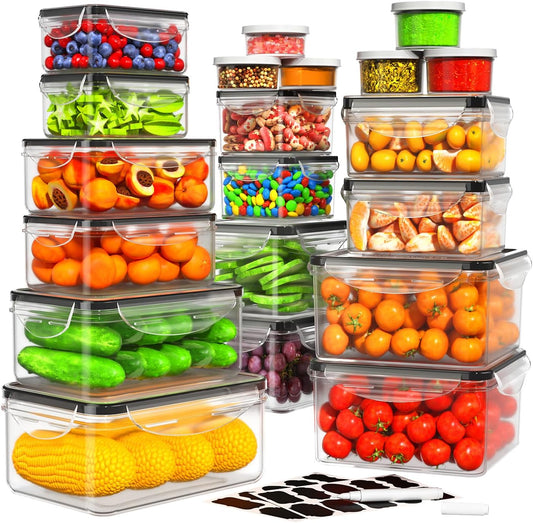 40-Piece Airtight Food Storage Container Set