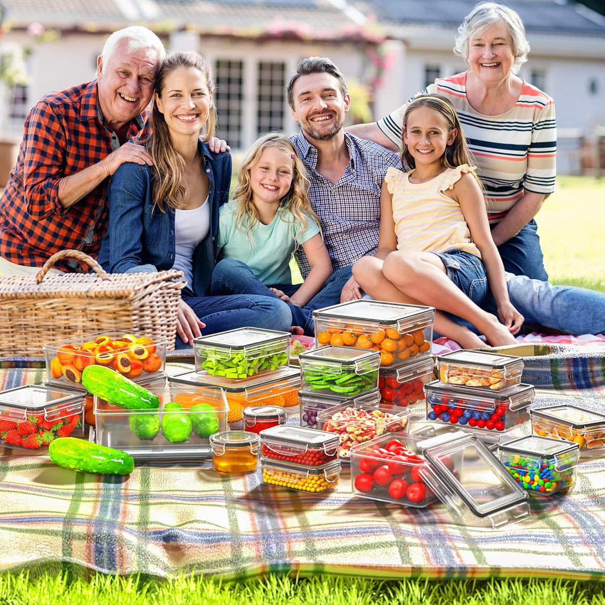 40-Piece Airtight Food Storage Container Set