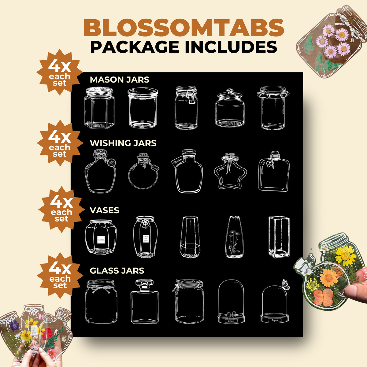 40-Piece Clear Bookmark Stickers for Book Personalization
