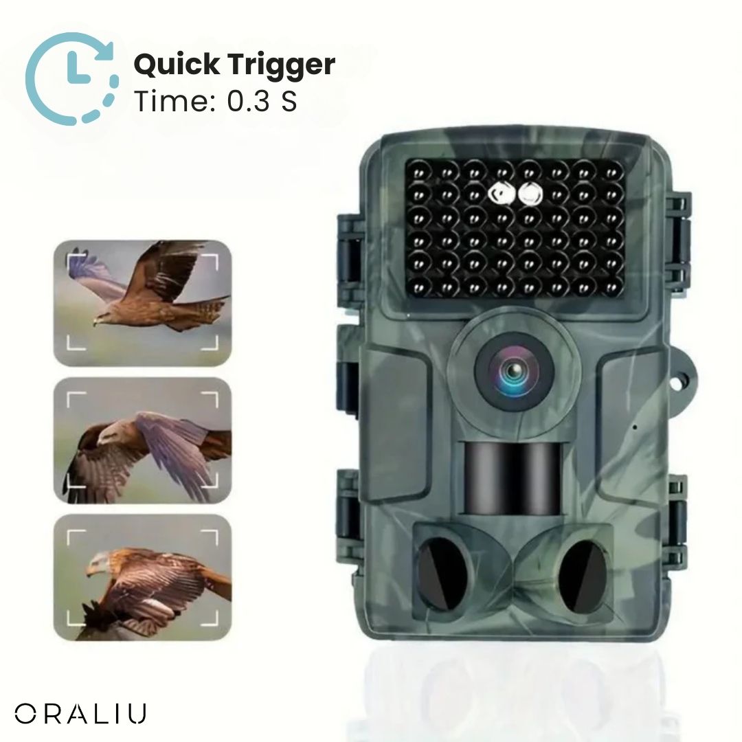 4K Ultra HD 60MP Wildlife Camera with App Control