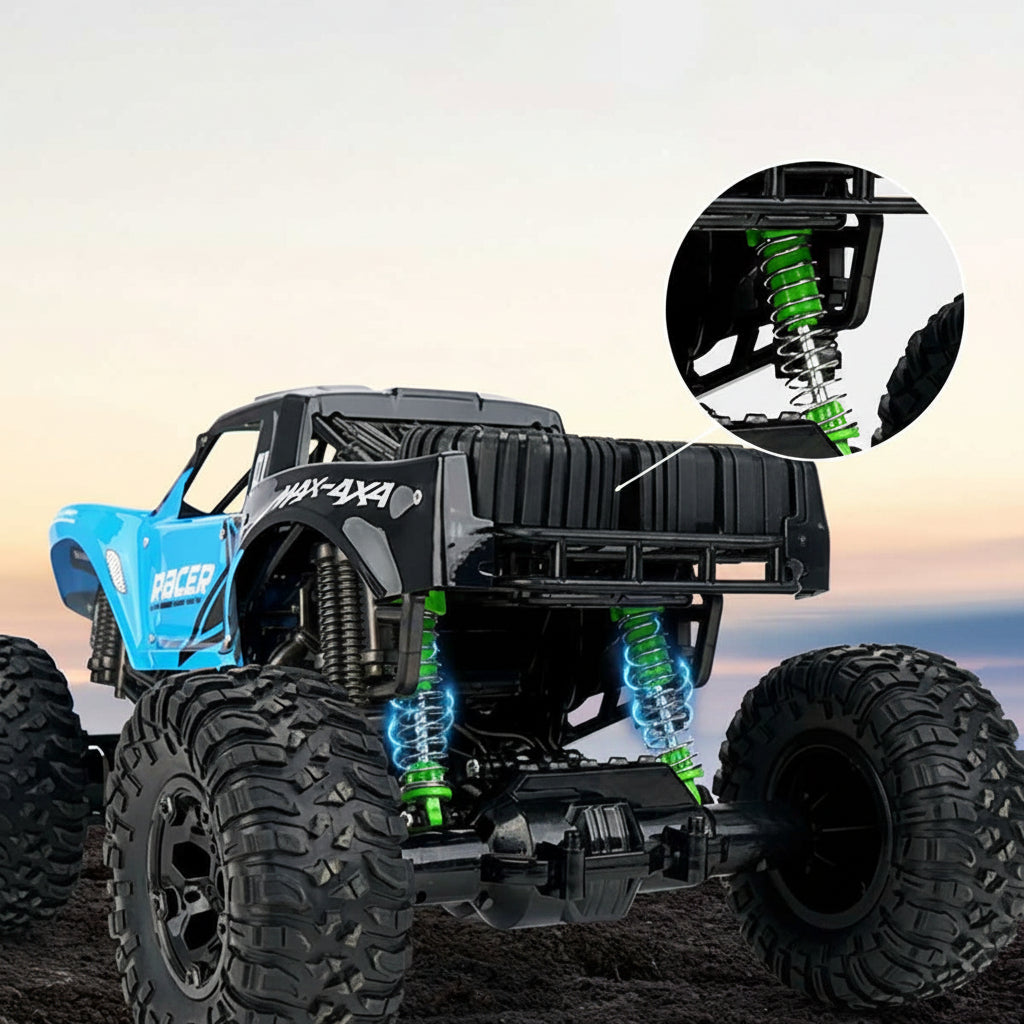 4WD Amphibious RC Monster Truck with 2.4GHz Remote Control All-Terrain