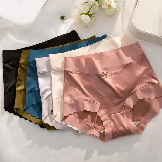 5-Pack Seamless Soft Satin Briefs