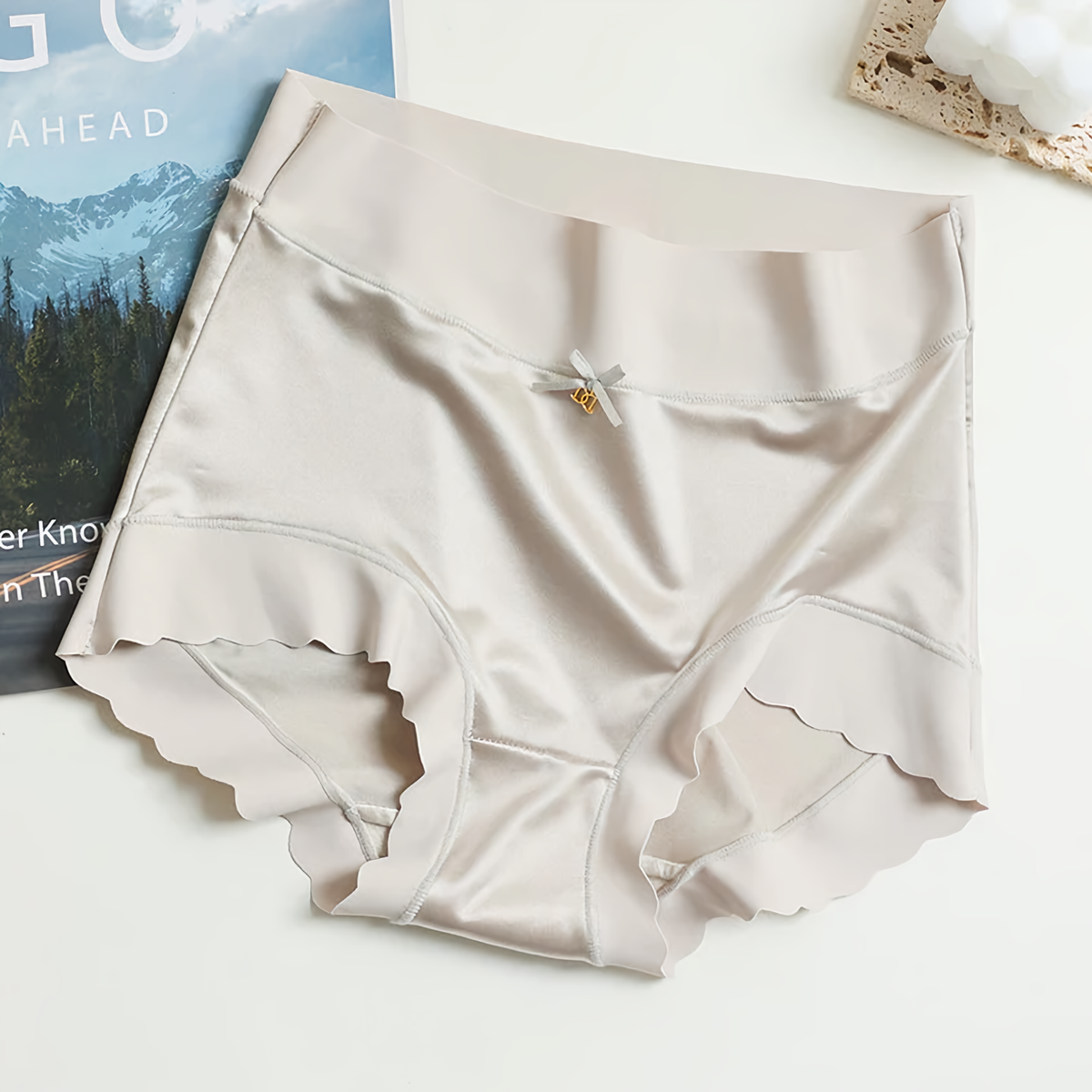 5-Pack Seamless Soft Satin Briefs