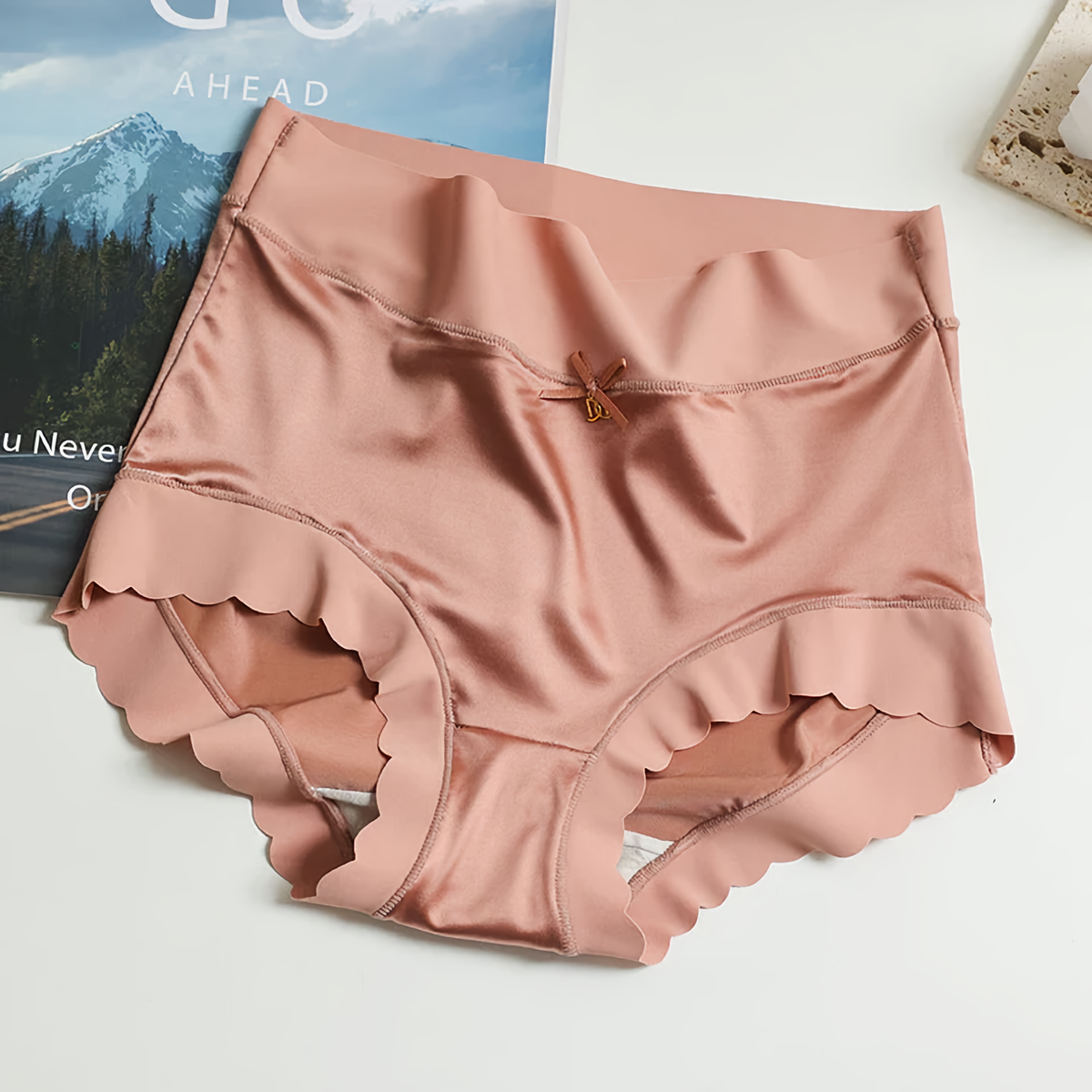 5-Pack Seamless Soft Satin Briefs