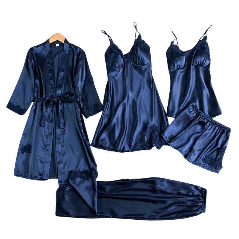 5-Piece Satin Set
