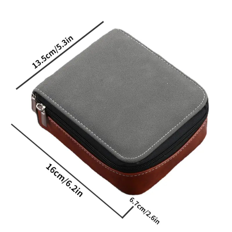 9-Piece Leather Shoe Care Kit with Horsehair Brushes