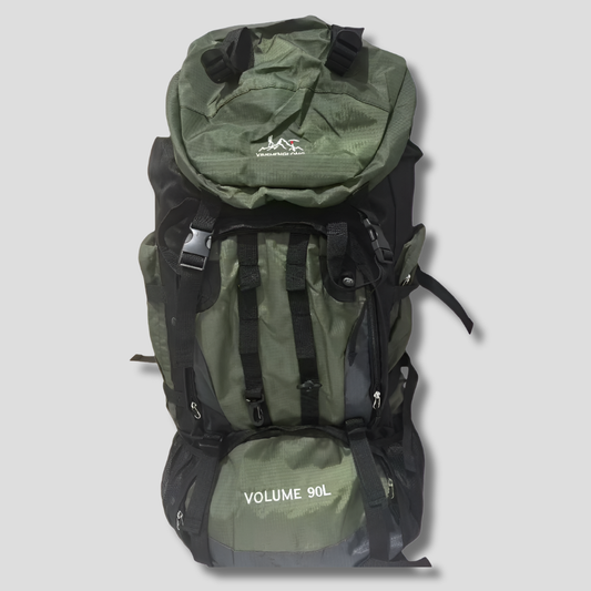 90L Hiking Backpack with Multiple Compartments