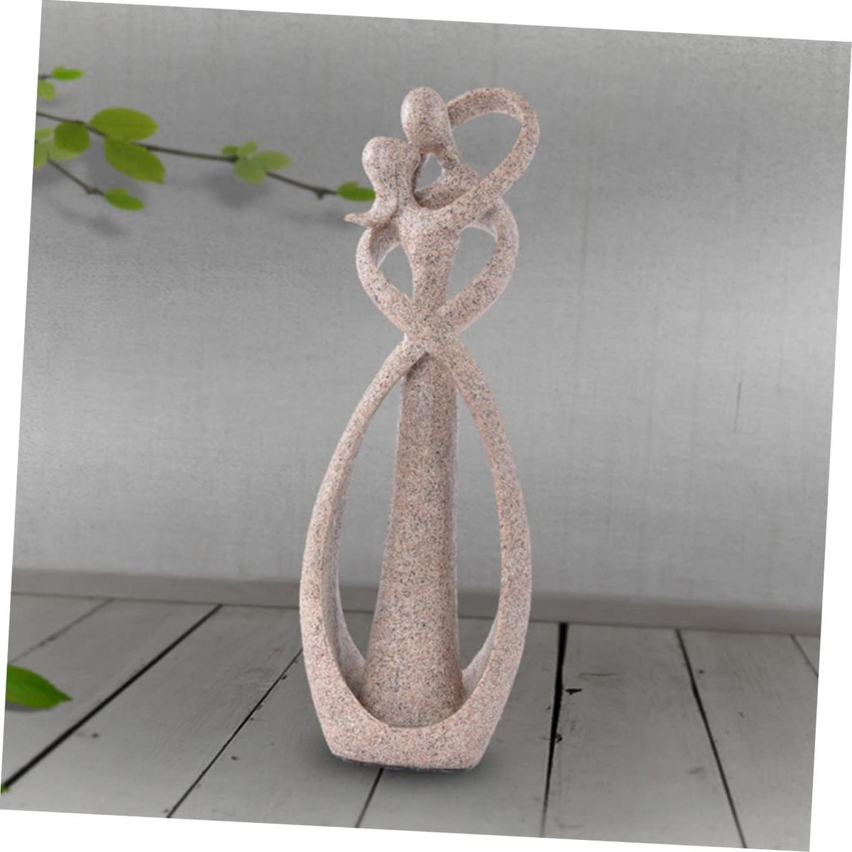 Abstract Eternal Embrace Figurine - Timeless Love