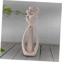 Abstract Eternal Embrace Figurine - Timeless Love