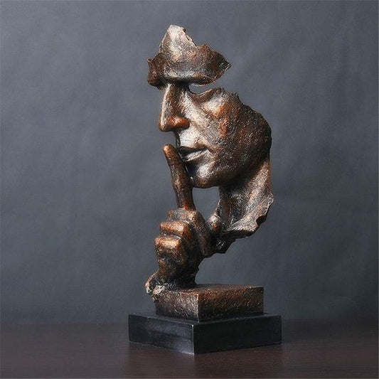 Abstract Quietude Sculpture for Tranquil Interiors